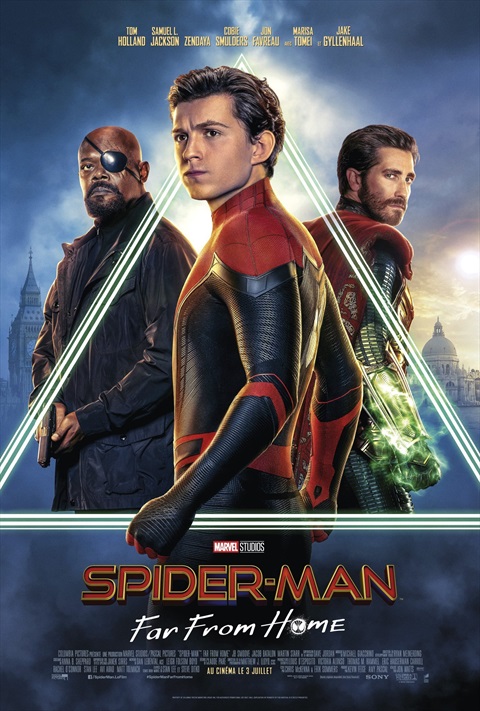 affiche Spider- Man: Far From Home