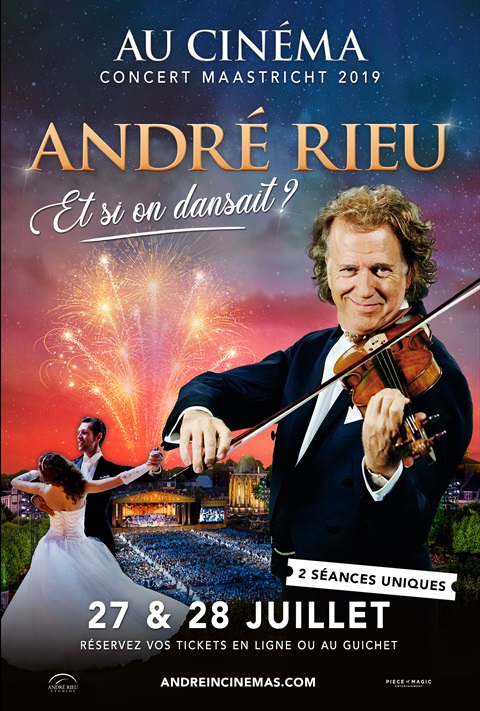 affiche André Rieu Maastricht 2019 - Et si on dansait?