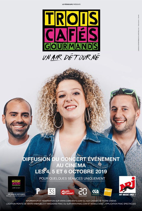 affiche Trois Cafés Gourmands - Un Air Détourné