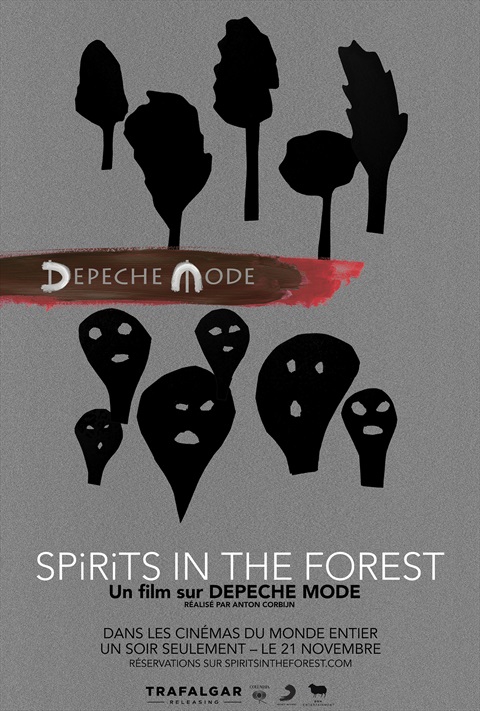 affiche Depeche Mode - Spirits in the Forest