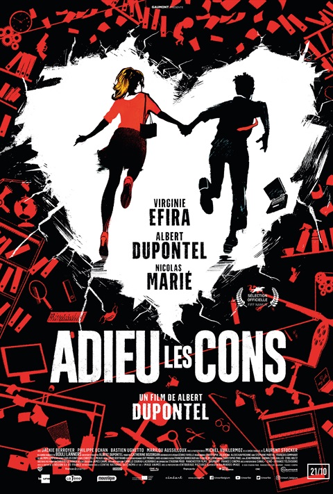 affiche Adieu les Cons