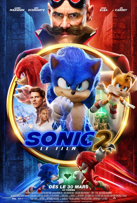 affiche Sonic 2, le film
