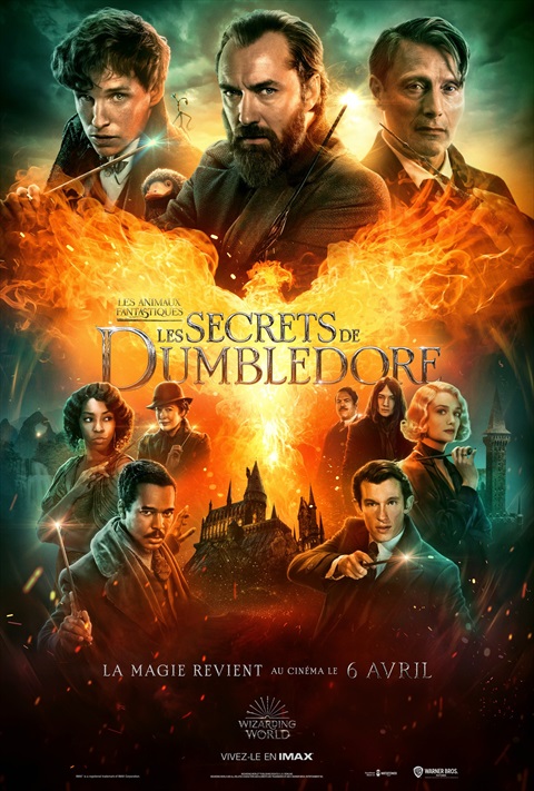 affiche Les Animaux Fantastiques: les Secrets de Dumbledore