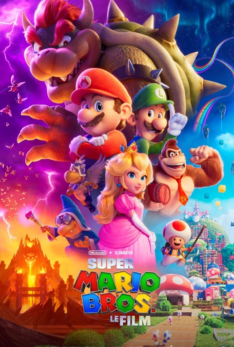 affiche Super Mario Bros, le film