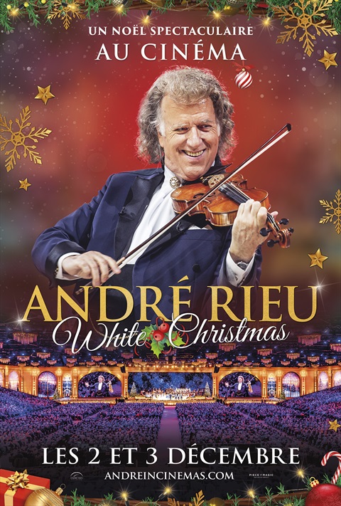 affiche André Rieu White Christmas