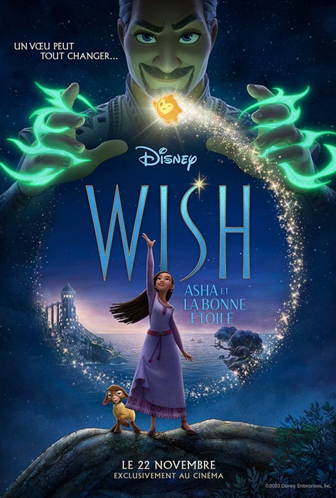 affiche Wish, Asha et la bonne étoile