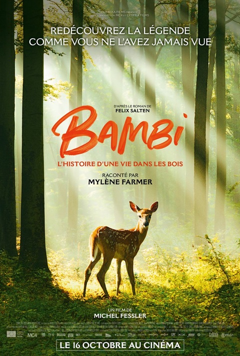 affiche Bambi: l'histoire d'une vie dans les bois