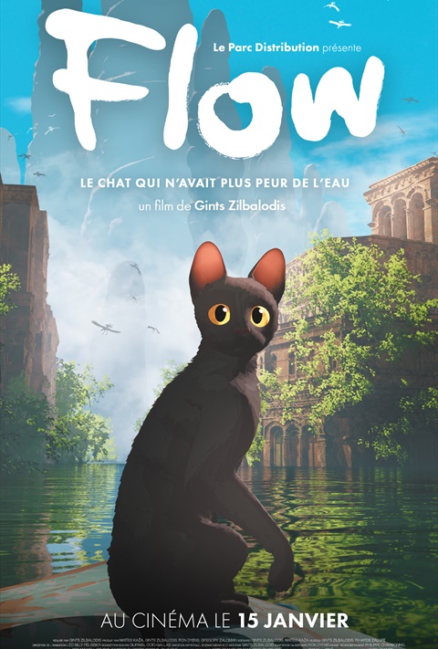 Flow, le chat qui n'avait plus peur de l'eau