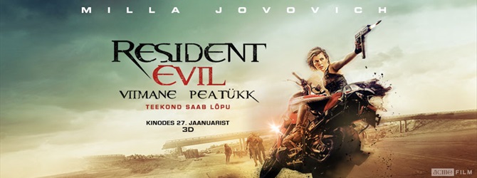 Resident Evil: The Final Chapter (2016) movie poster