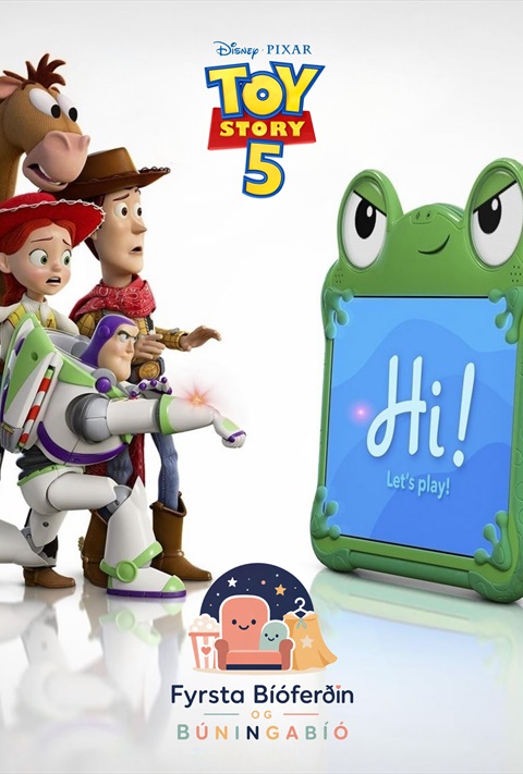 Toy Story 5 - Fyrsta Bíóferðin og Búningabíó (íslenskt tal)