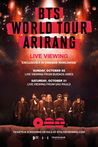 BTS WORLD TOUR 'ARIRANG' IN SÃO PAULO: LIVE VIEWING plakatas