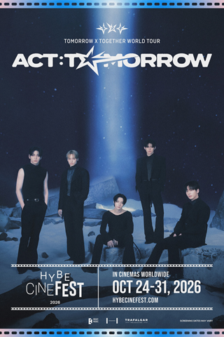 TOMORROW X TOGETHER WORLD TOUR ACT: TOMORROW plakatas