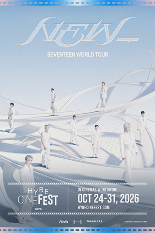 SEVENTEEN WORLD TOUR 'NEW_' plakatas