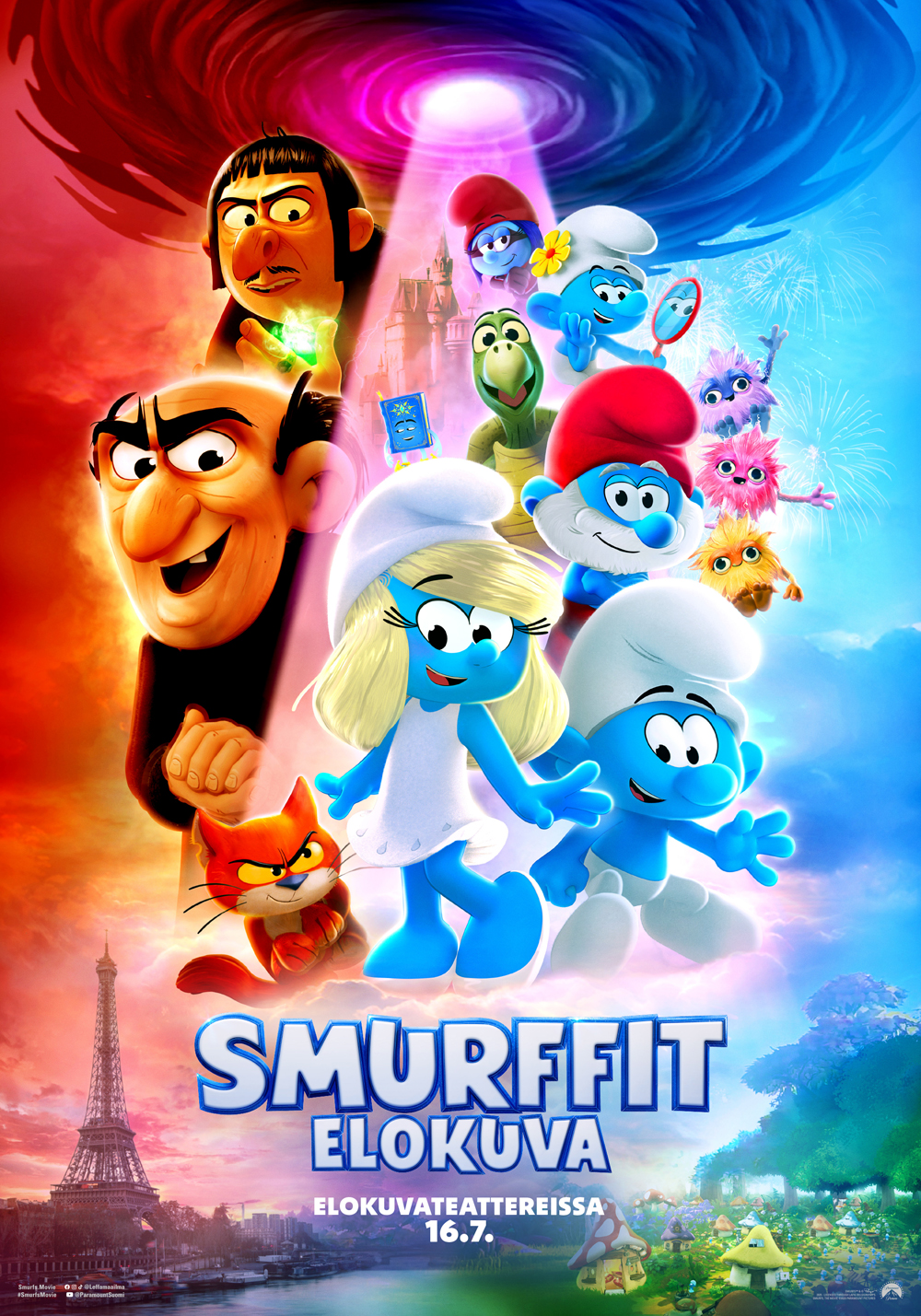 Smurffit-elokuva - Savon Kinot - leffakilpailu