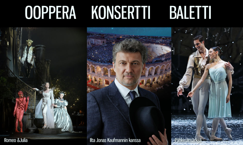 Ooppera - Konsertti - Baletti - Savon Kinot