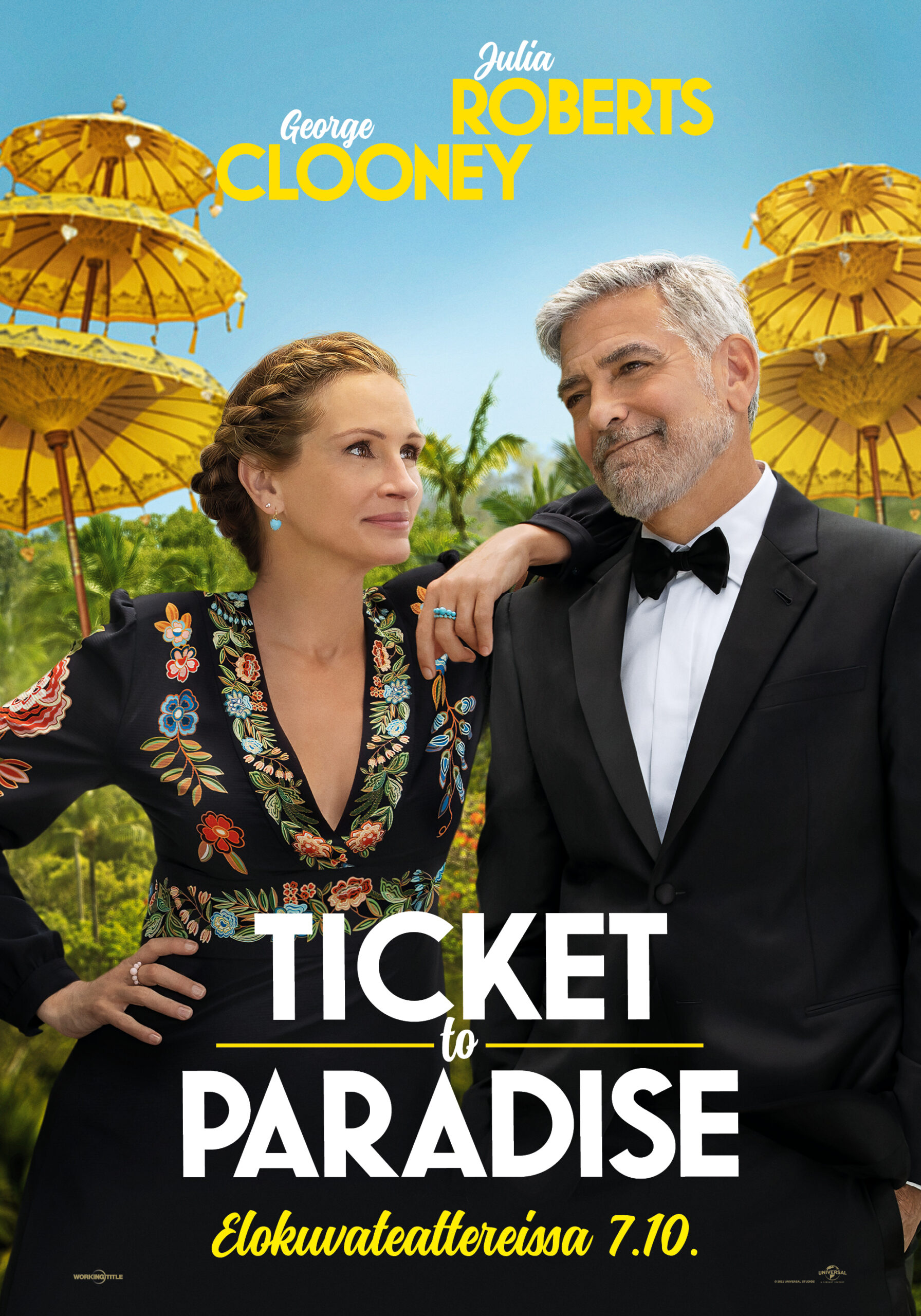 Ticket to Paradise - pikkujoulut - Savon Kinot